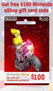+ trusted (recommended) + 100% working. Get Free 100 Dollar Nintendo Eshop Gift Card Code In 2021 Free Eshop Codes Nintendo Eshop Free Gift Card Generator