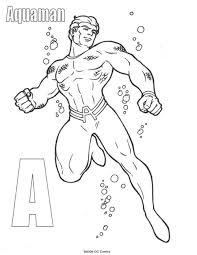 It's nice to look at beautiful bodies that are only a little covered up. Aquaman 85165 Superheroes Printable Coloring Pages
