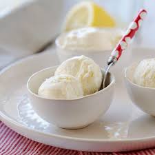 Glace Au Citron Sans Sorbetiere Regilait Recette Glace Au Citron Recette Glace Glace