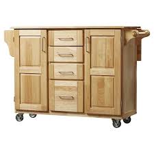 Kennedy Kitchen Island With Wood Top Wooden Tops Kitchen Islands Carts Cool Kitchens