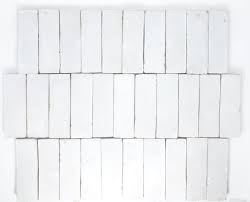 An understated alternative to standard subway tile, its timeless shape is at home with both classic and contemporary styles. Handmade Moroccan Zellige 2x6 Pearl White Terracotta Tile Etsy In 2021 Handmade Tiles Bathroom White Kitchen Tiles Handmade Tile Backsplash