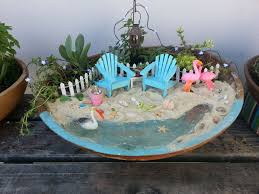 Miami Beach Miniature Fairy Garden Miniatur Feengarten Feengarten Und Gartenprodukte