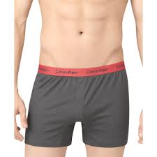 Ideal under slim cut pants. Calvin Klein Slim Fit Knit Boxer In Ash Powder Red For Men Lyst