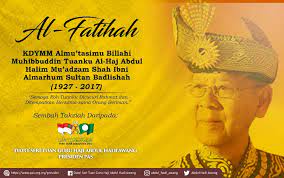 Berita harian 12 januari 2019. Kemangkatan Sultan Kedah Pas Sembah Takziah