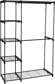 This hanging organizer is the perfect solution to your closet and is extremely simple to use. Amazon Com Whitmor Deluxe Double Rod Freestanding Closet Heavy Duty Storage Organizer Home Kitchen