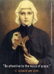 Various inspirational quotes from st. St Elizabeth Ann Seton Quote Elizabeth Ann Seton Saint Elizabeth Saint Quotes Catholic