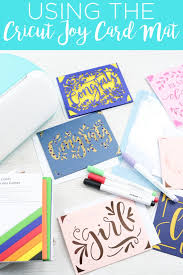 If you have a work from home business and you are wanting to make some easy to print at home business cards than using your cricut is a handing way to make quick work of them. Making Cards With The Cricut Joy Card Mat The Country Chic Cottage
