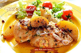 Filet De Poulet Aux Citrons Confits Petits Plats Entre Amis En 2020 Recettes De Cuisine Poulet Au Citron Plat