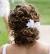 Caucasian Naturally Curly Wedding Hair