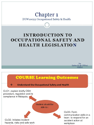 The occupational safety and health act 1994 or act 514 provides the legislative framework for the safety, health and welfare among all did you know that the first job relating to occupational safety in malaysia was established in 1878 when mr william givan was appointed as machinery inspector? Topic 1 1introduction To Occupational Safety Occupational Safety And Health Safety