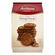 Archway only makes the fruitcake cookies for the thanksgiving and christmas holiday season. Archway Cookies Gingersnap Crispy Wegmans