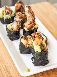 Soft Shell Crab Roll Recipe Gluten Free Dairy Free Low Carb Recipe Crab Sushi Roll Crab Sushi Crab Rolls