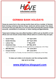 $500 prizes awarded to four local students. Bfg Hive German Bank Holidays