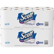 Scott single ply toilet paper. Scott 1000 Sheets Per Roll Toilet Paper 1 Ply 1000 Sheets Roll White Long Lasting Septic Safe