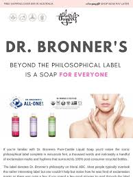 Love Thyself: Dr. Bronner's - Beyond The Philosophical Label Is A Soap For  Everyone | Milled