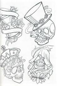 Tattoo stencils are both loved and hated within the industry and in tattoo culture. Printable Skull Tattoo Stencil Free Printable Skull Tattoo Designs