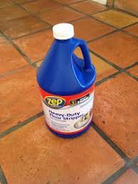 Stripping And Sealing A Saltillo Tile Floor Cleaning Tile Floors Saltillo Tile Saltillo Tile Floor