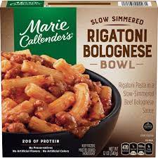 Marie callender s frozen dinner roasted turkey breast. Marie Callender S Rigatoni Bolognese Bowl 12 Oz Instacart