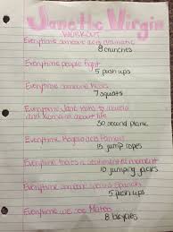 Jane The Virgin Tv Show Workout Tv Show Workouts Tv Workouts Movie Workouts