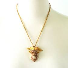 Vintage Goat Pendant 70s Zodiac Necklace Capricorn Goat Etsy Zodiac Pendant Necklace Zodiac Necklaces Zodiac Pendant