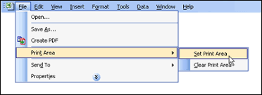 The leftmost 8 columns of a pretty huge worksheet are what i usually print to send to contractors to request bids. Excel Tip Set Print Area Pdf To Word Pdf Converter Pdf To Doc