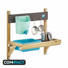 Outdoor play kitchen in variable sizes, shapes, and heights are in stock. Tp Early Fun Mud Kitchen Playhouse Accessory Fsc Mud Kitchen Play Houses Wooden Playhouse