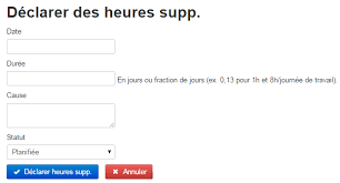 Check spelling or type a new query. Comment Declarer Ses Heures Supplementaires
