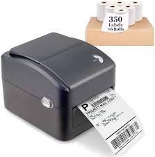 A benefit of printing your own labels is that you can design them with any text you need. Buy Shipping Label Printer With Labels Support Amazon Ebay Paypal Etsy Shopify Shipstation Stamps Com Ups Usps Fedex Windows Mac Thermal Direct Label 4x6 Inch Printer With 350 Labels X 6 Rolls Online