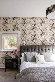 Desain kamar tidur pakai wallpaper. 8 Inspirasi Motif Wallpaper Kamar Tidur Bikin Ruangan Semakin Keren