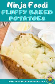 Ninja Foodi Baked Potatoes Recipe Foodie Recipes Oven Recipes Healthy Cooking Baked Potatoes
