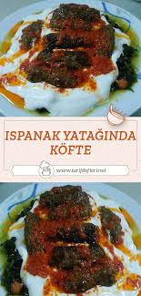 Ispanak Yataginda Kofte Tarifi Tarif Defteri Yemek Tarifi 2020 Yemek Ispanak Gida
