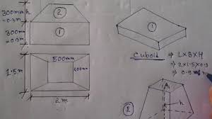 Check spelling or type a new query. Volume Of Trapezoidal Footing Youtube