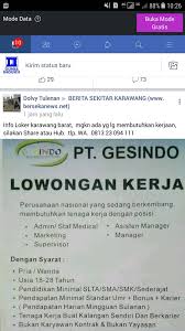 Maybe you would like to learn more about one of these? Info Lowongan Kerja Karawang Jawa Barat Posts Facebook