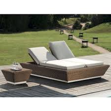 When presented with a wide selection of these furnitures, choosing can be a problem. Point Kubik Outdoor Chaise Lounge Modern Wicker Double Homeinfatuation Com