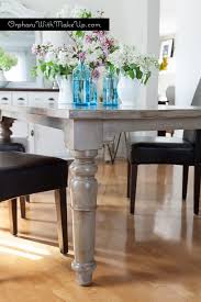 A Beautiful Rustic Finish On A Pine Dining Table With Coco Country Grey Chalk Paint Decorative P With Images Painted Dining Table Kitchen Table Makeover Pine Dining Table
