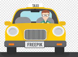 A taxi driver waiting for a passenger #cartoon #clipart #vector #vectortoons #stockimage #stockart #art. Yellow Taxi Taxi Bus Driving Hackney Carriage Uber Taxi Driver Who Compact Car Vintage Car Png Pngegg