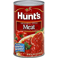 Serve over your favorite pasta or use to prepare lasagna. Hunts Spaghetti Sauce Original Style Meat Flavor Pasta Pasta Sauce Valumarket