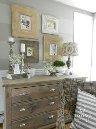 Favorite Things Friday Beachy Farmhouse Tour Dresser Decor Bedroom Bedroom Dresser Styling Dresser Decor