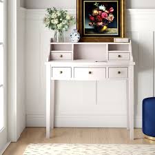 A shorty like the one pictured above is a great option in the dining room, a secretary desk with a glass hutch is a lovely way free up space in your. 10 Modern Secretary Desks For Small Spaces Apartment Therapy