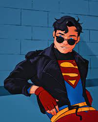 Fan Art] 90s Superboy, by me! ig @artbyhelenhe : r/DCcomics