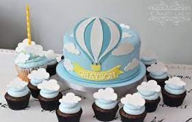 19 Trendy Baby Shower Cake Topper Air Balloon Baby Shower Cakes Birthday Cake Kids Baby Shower Cake Topper