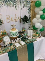 Safari Theme Baby Shower Baby Shower Party Ideas Photo 4 Of 21 In 2020 Wild Baby Shower Baby Shower Safari Theme Jungle Safari Baby Shower