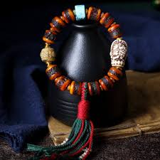 Tibetisches Yakknochen-Armband