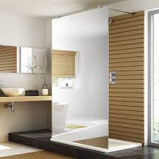1200mm Premium 8mm Easyclean Mirrored Walk Through Shower Screen Shower Panels Shower Enclosure Shower Screen