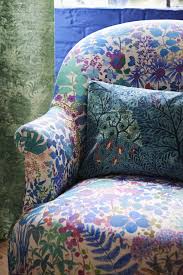 Our New Season Furnishing Fabrics Have Arrived Find The Nesfield Collection In Store Or Online At Liberty Co U Chair Fabric Liberty Fabric Liberty Art Fabrics