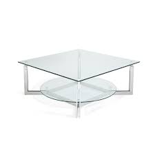 Onekingslane.com offers a trove of luxury coffee tables. Luna Glass Top Stainless Steel Square Coffee Table Living Room From Breeze Furniture Uk