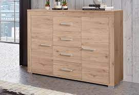 Artiss 180cm led buffet sideboard cabinet high gloss storage cupboard drawers. Wilmes Sideboard Breite 120 Cm 2 Turen Und 4 Schubkasten Online Kaufen Otto