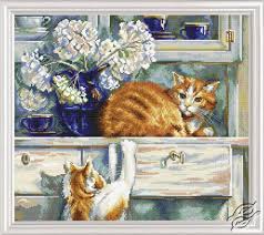 Cross Stitch Kits Rto Cross Stitch Kits Animals Red Troublemakers Cross Stitch Counted Cross Stitch Kits Cross Stitch Kits