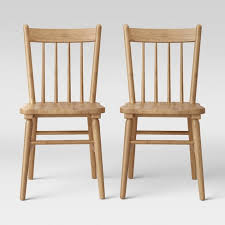 Windsor chairmakers custom builds fine furniture including chairs, dining tables, beds and casework. Set Of 2 Hassell Wood Dining Chair Natural Threshold Target