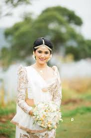 Modern Kandyan Brides Bridesmaid Saree Bride Bridal Sari